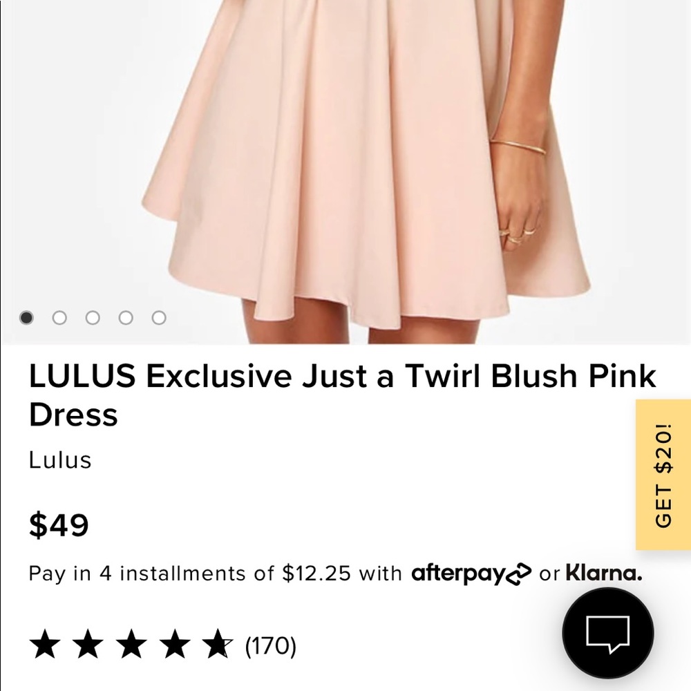 Lulu’s “Just a Twirl” Pink Dress - Picture 6 of 7